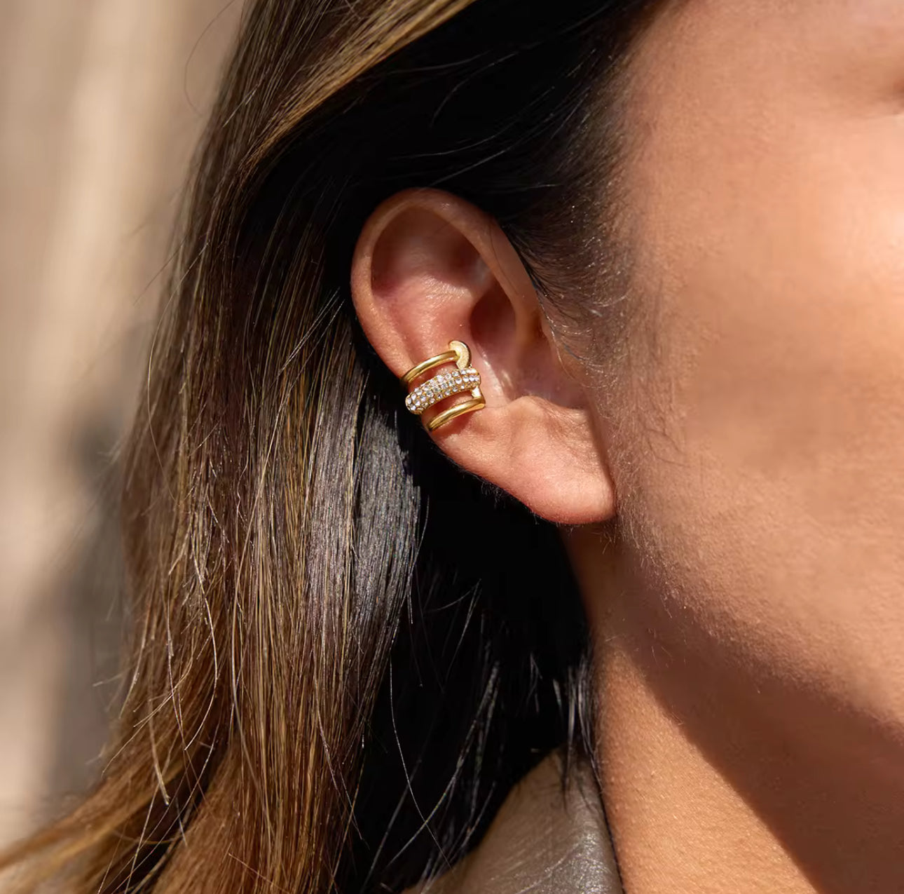 Nail Clip on Cuff