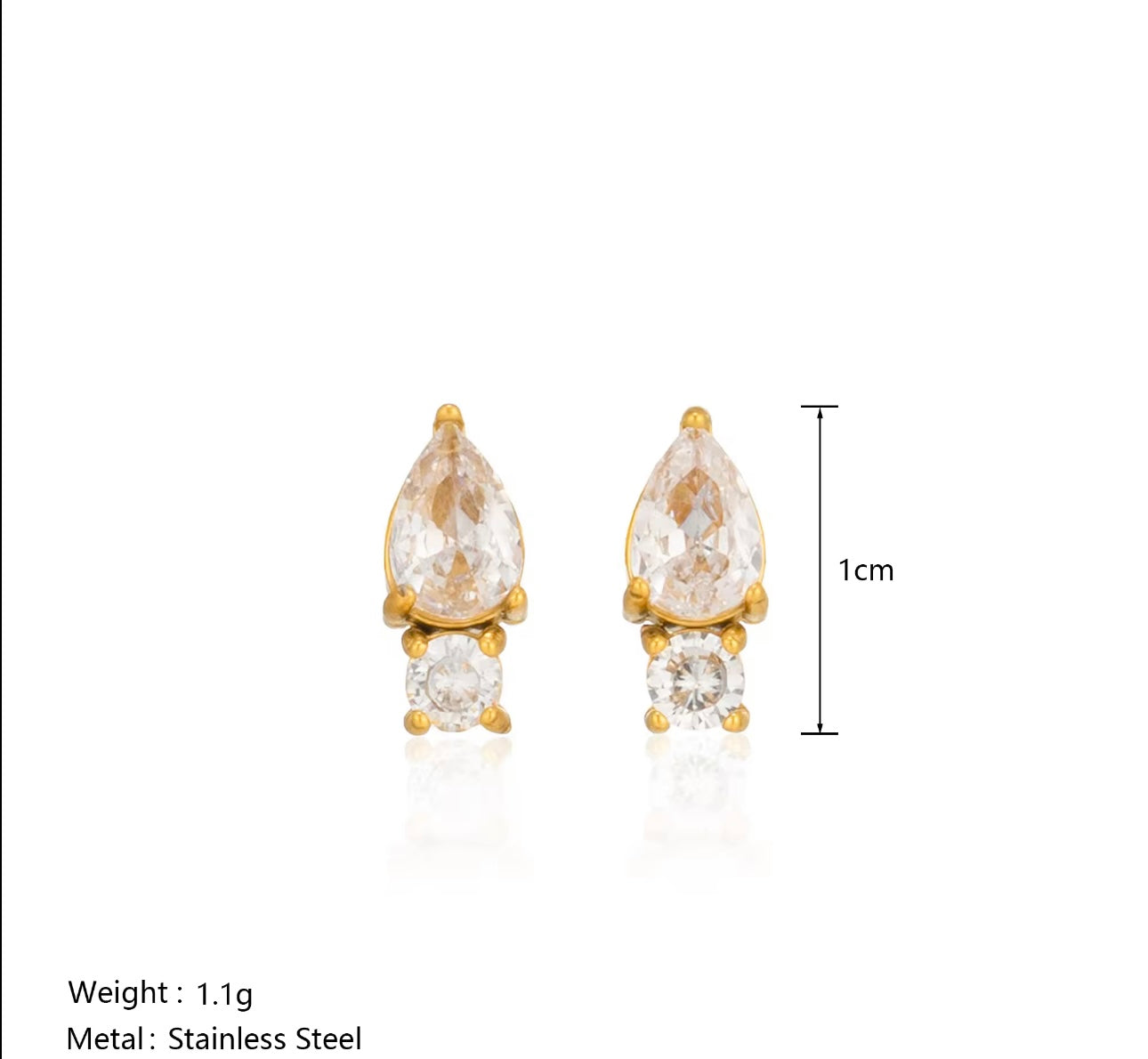Tear drop Set of 3