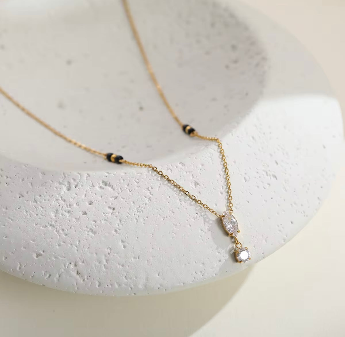 Mehar Mangalsutra - 18k gold plated