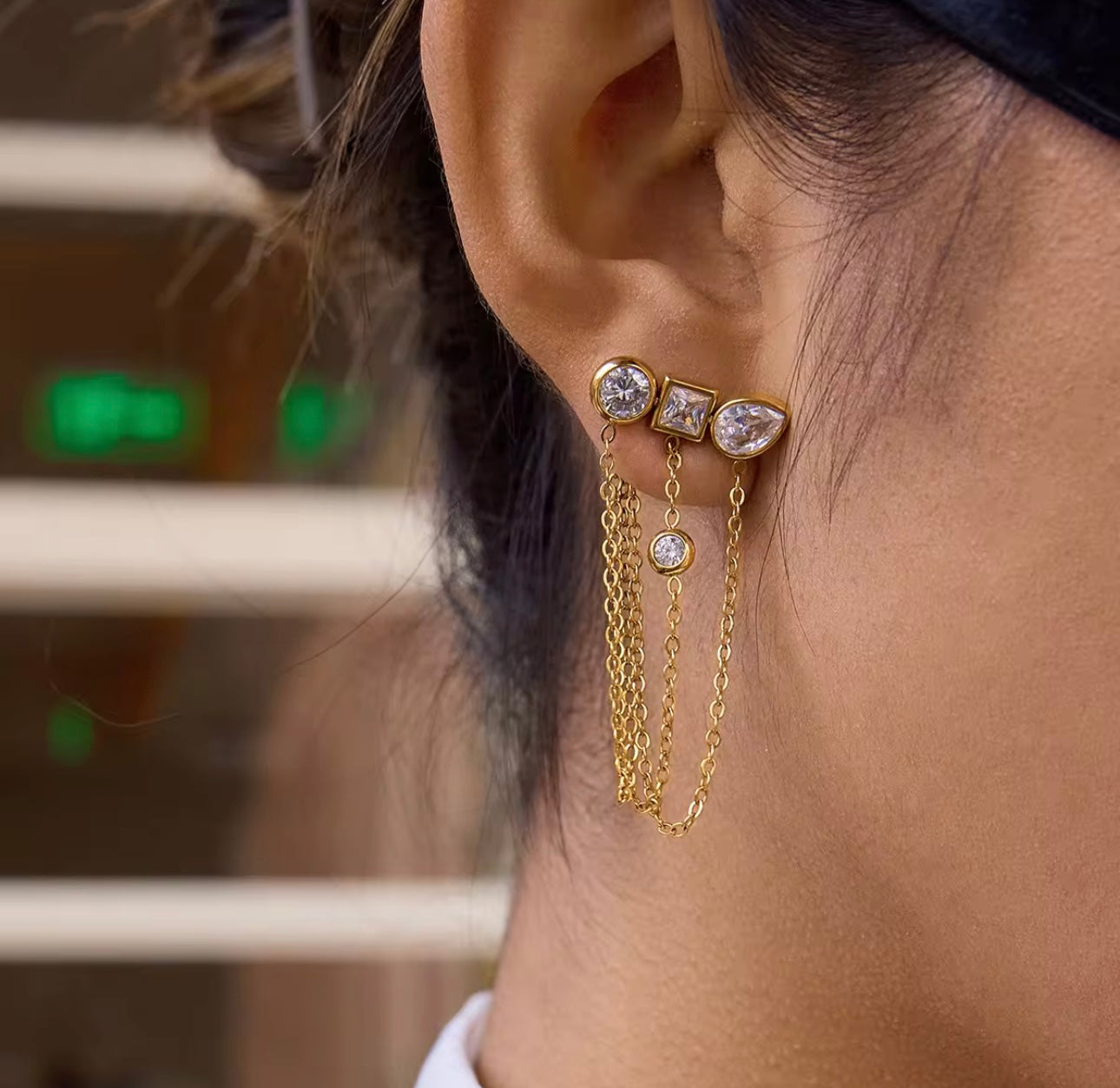 Dune Dangling Earring