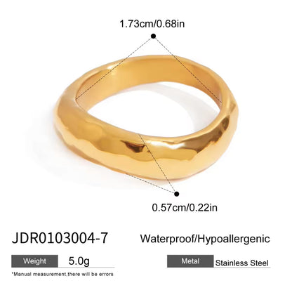 Golden Glow Rings