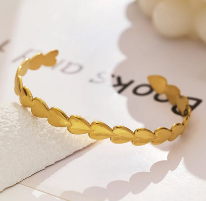 Heart Cuff Bracelet