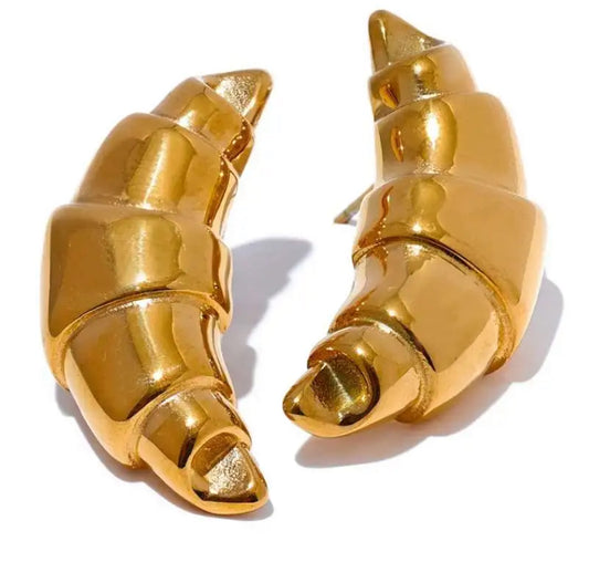 Mini Crossaint Studs