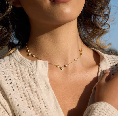 Dune Necklace - 18k Gold Plated