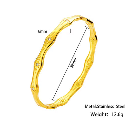 Dune Bangle - 18k Gold Plated