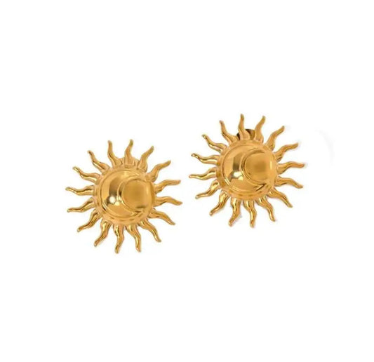 Sun & Moon Studs