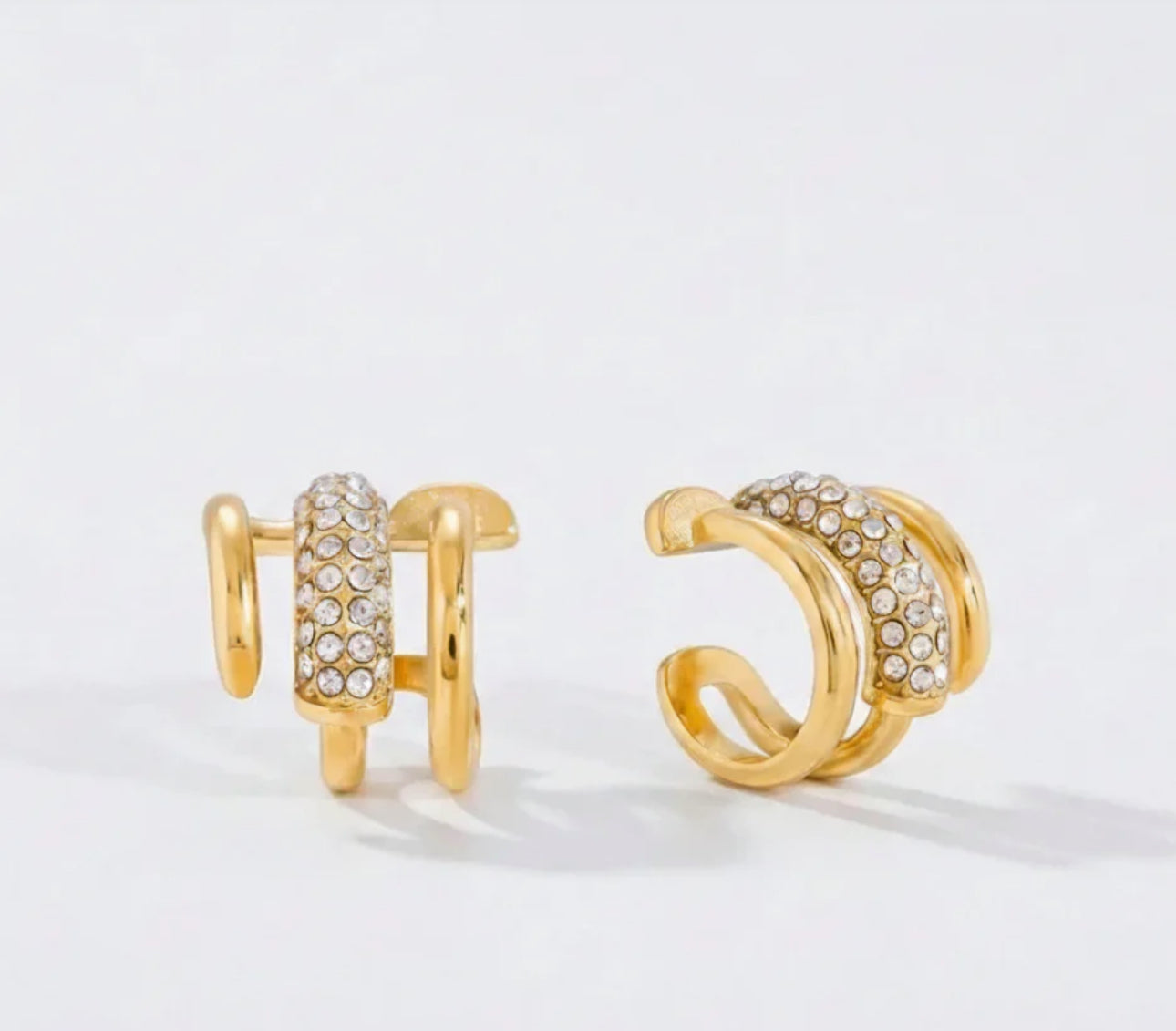 Nail Clip on Cuff