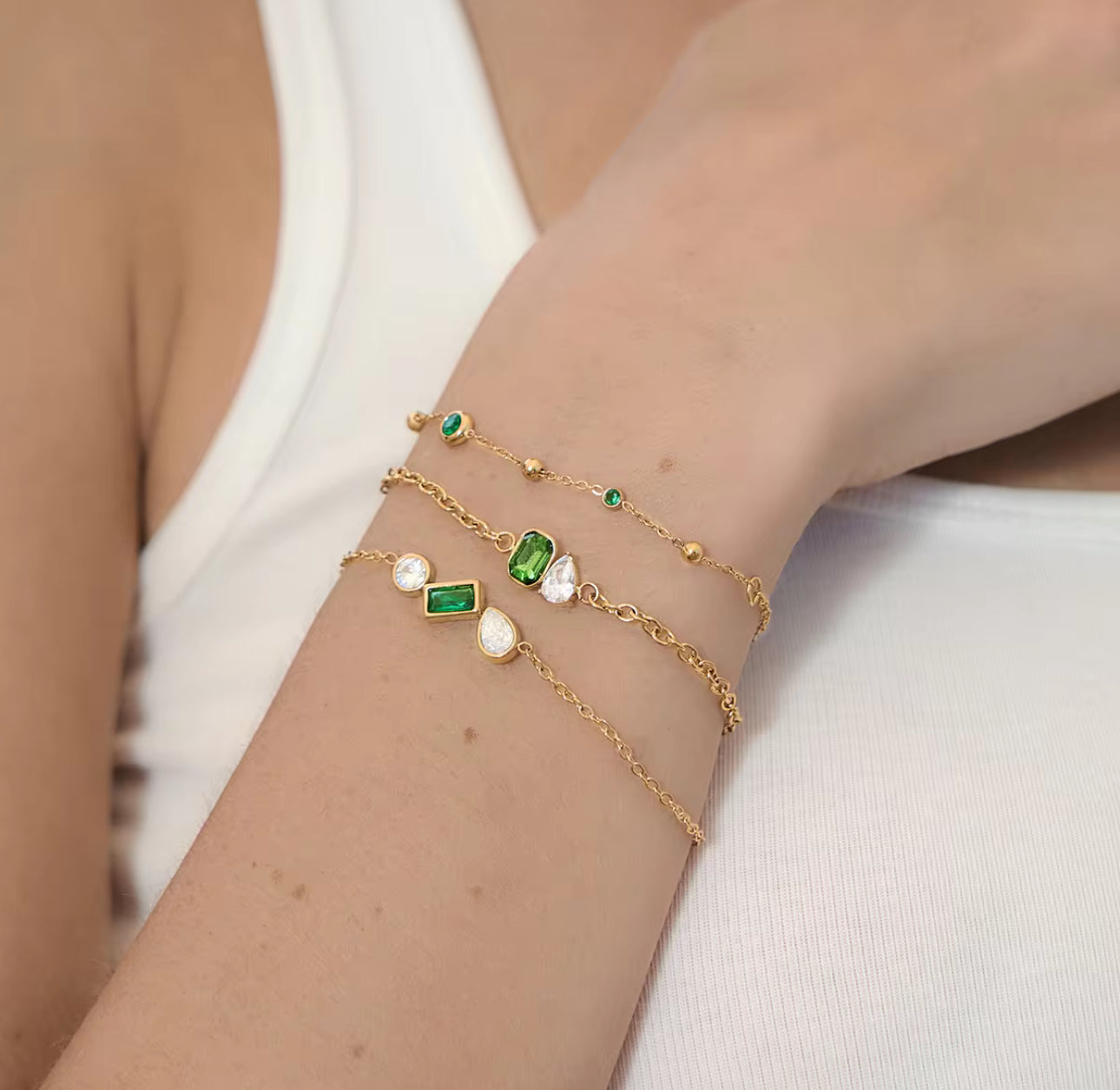 Sunlit Bracelet - Set of 2