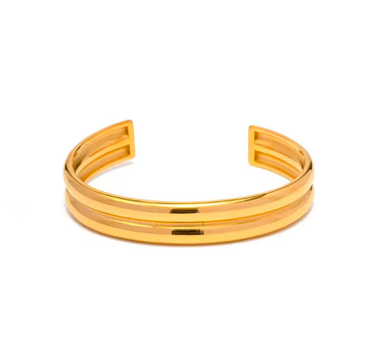 Twin Cuff Bangle