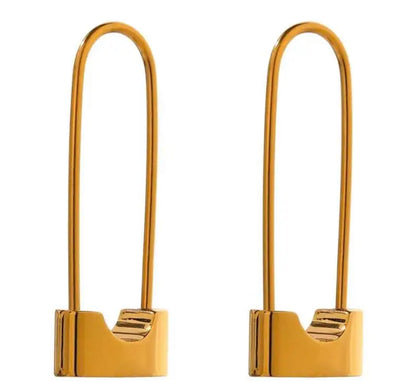 Safety Pin Earring