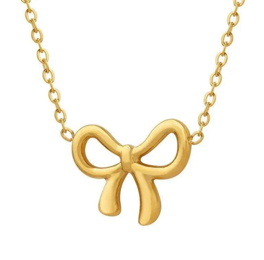 Bow Necklace