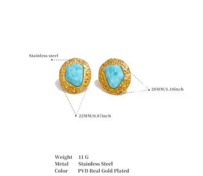 Turquoise Studs
