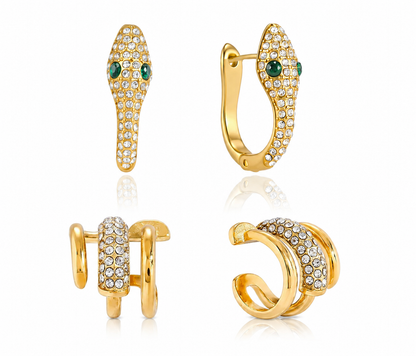 Serpent & Nail cuff combo
