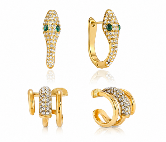 Serpent & Nail cuff combo