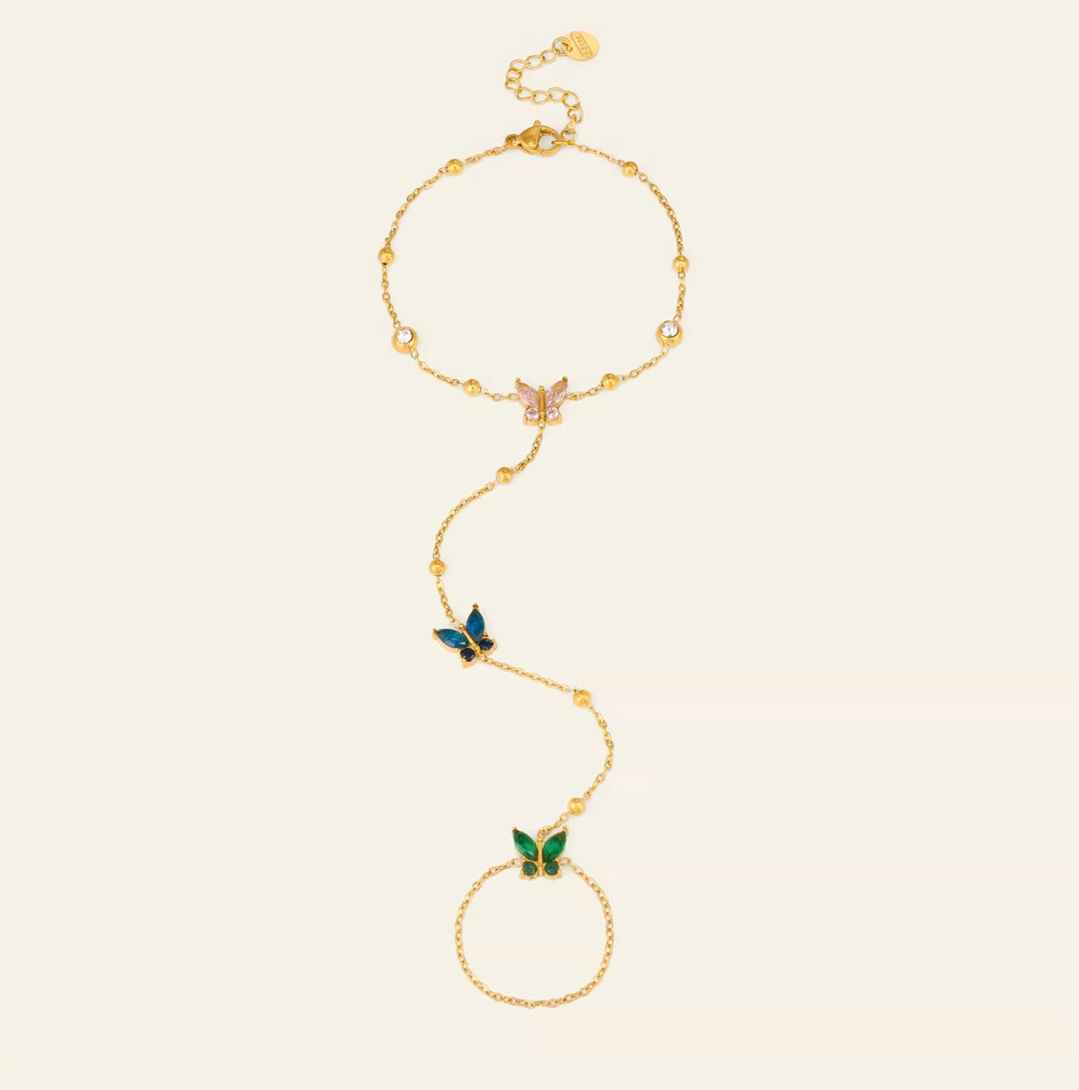 Hath Phool - 18k Gold Plated