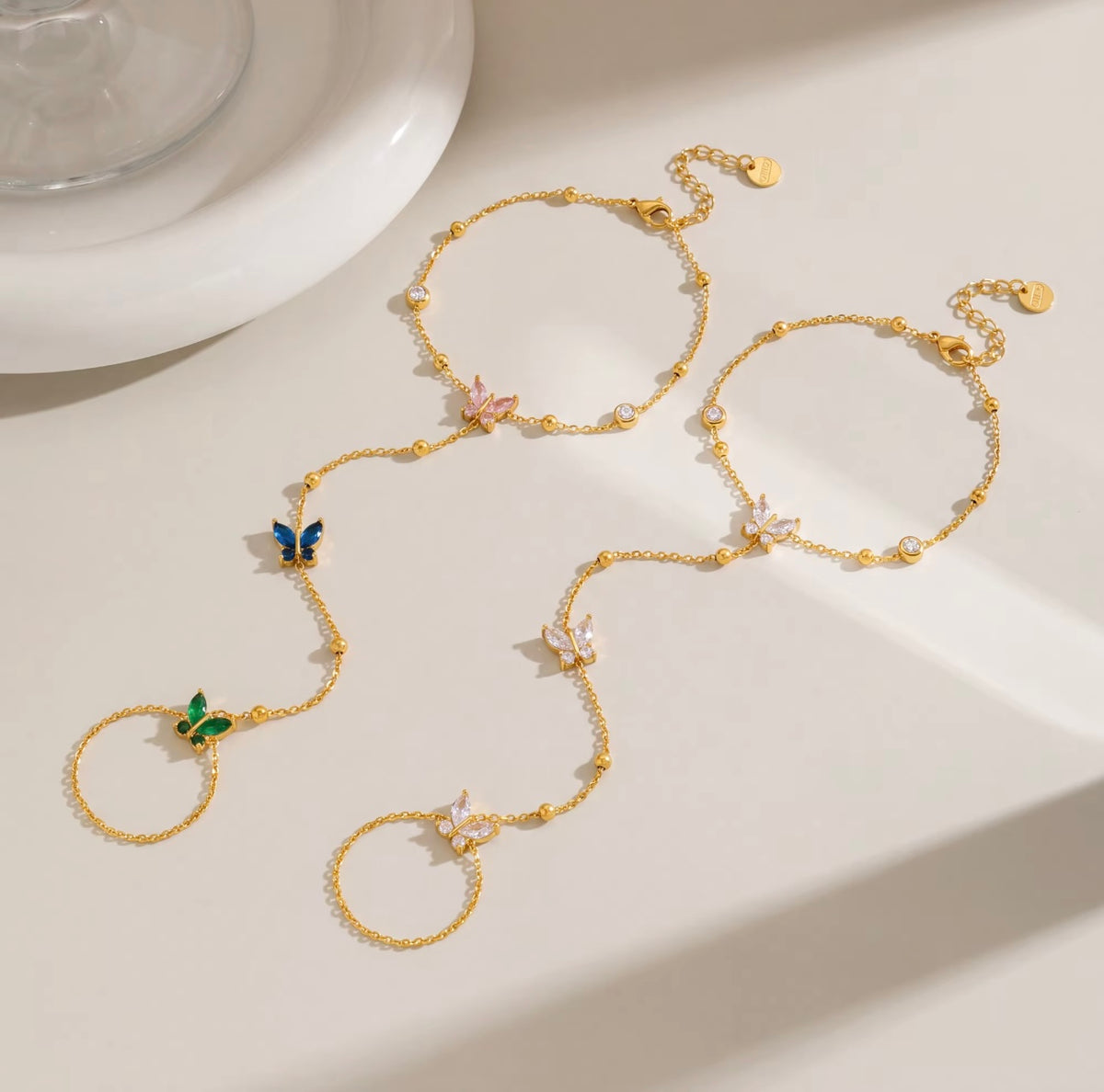 Hath Phool - 18k Gold Plated