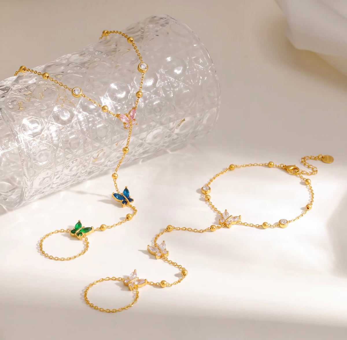Hath Phool - 18k Gold Plated