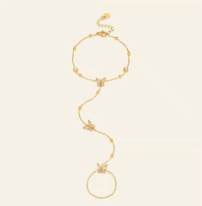 Hath Phool - 18k Gold Plated