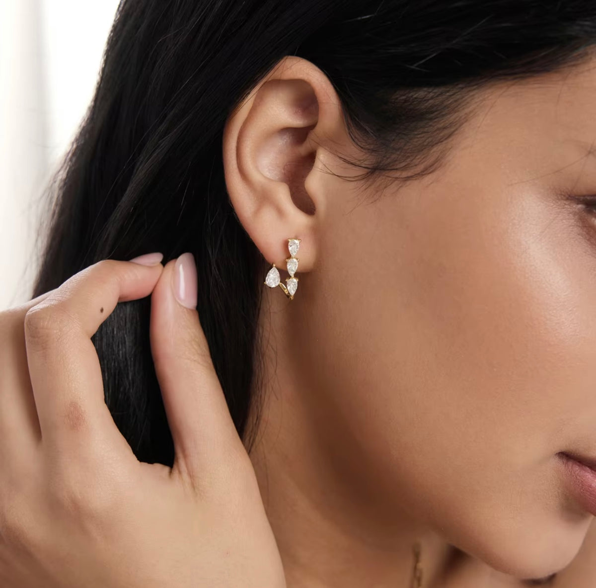 Thea Drops - 18k gold plated
