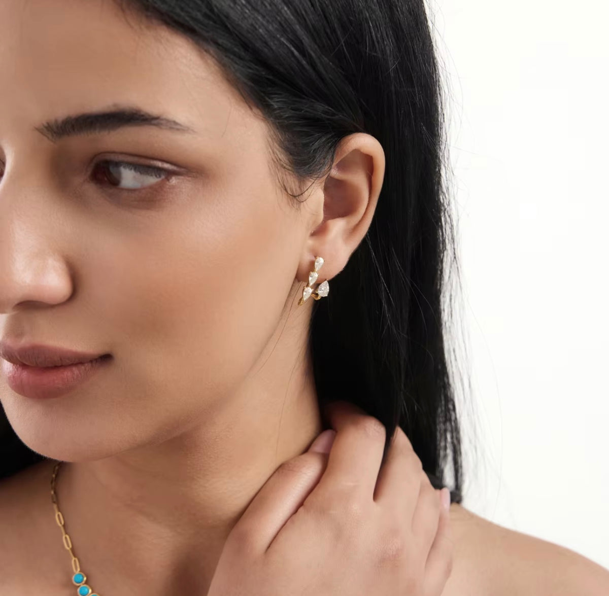 Thea Drops - 18k gold plated