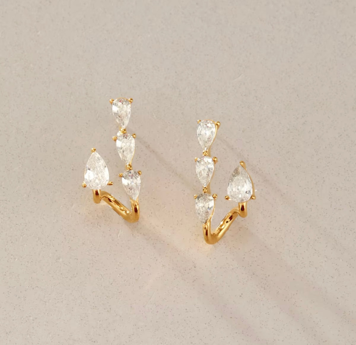 Thea Drops - 18k gold plated