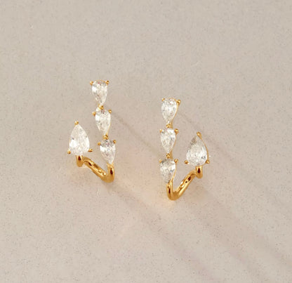 Thea Drops - 18k gold plated